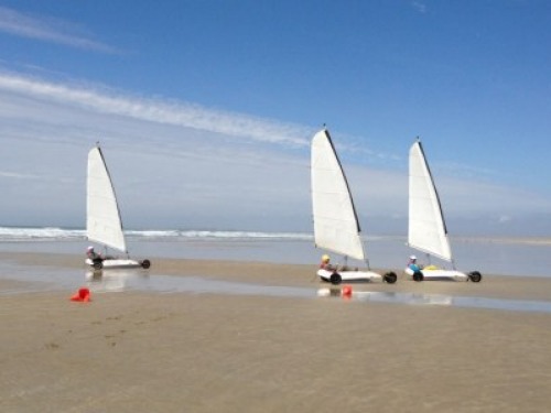 char à voile